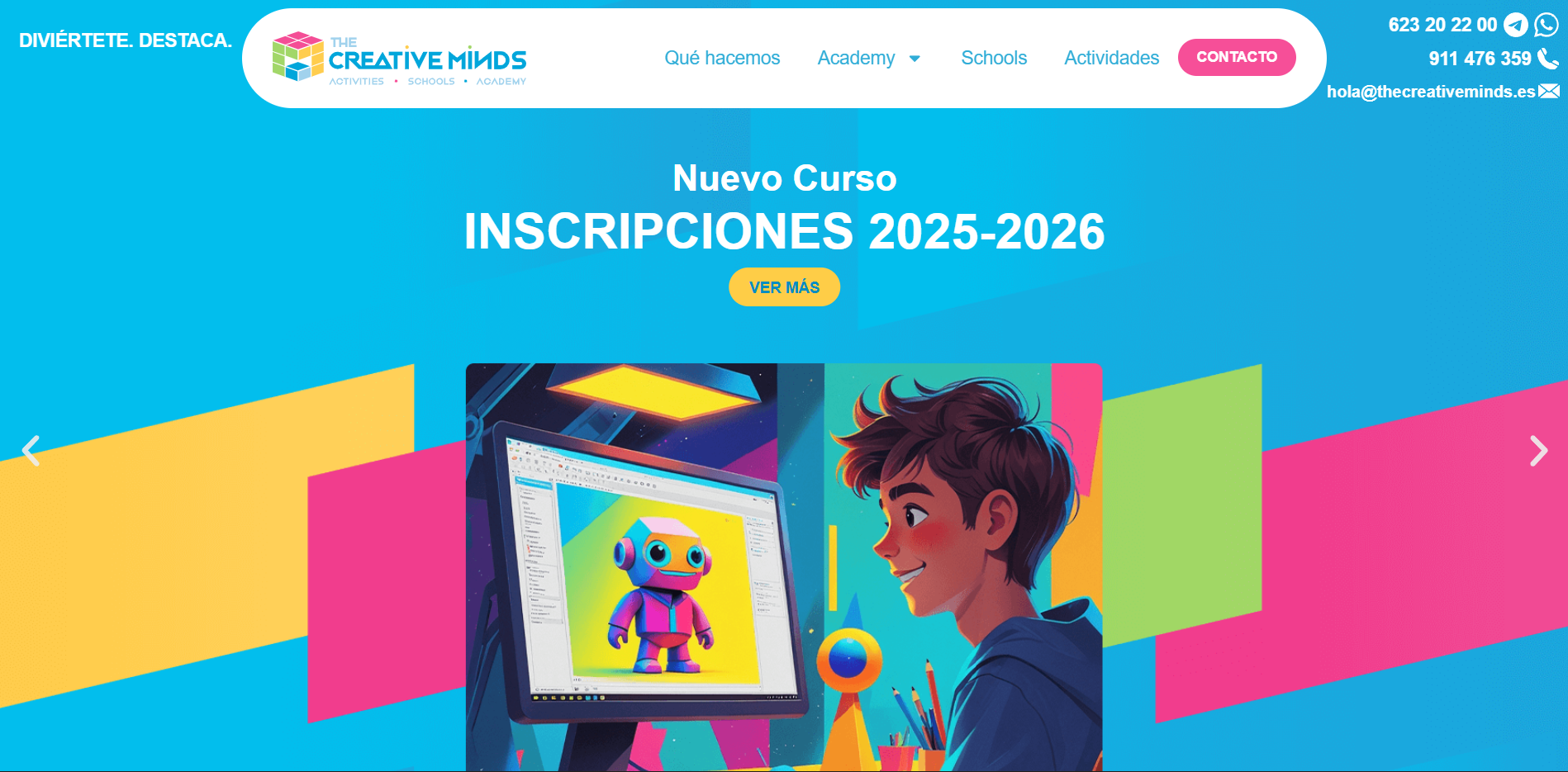 The Creative Minds Education, educación y formación en Boadilla del Monte